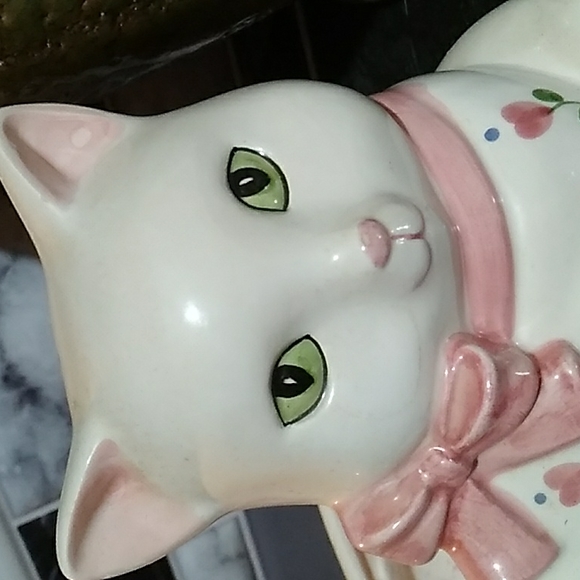 Vintage Cat Planter - Picture 2 of 6